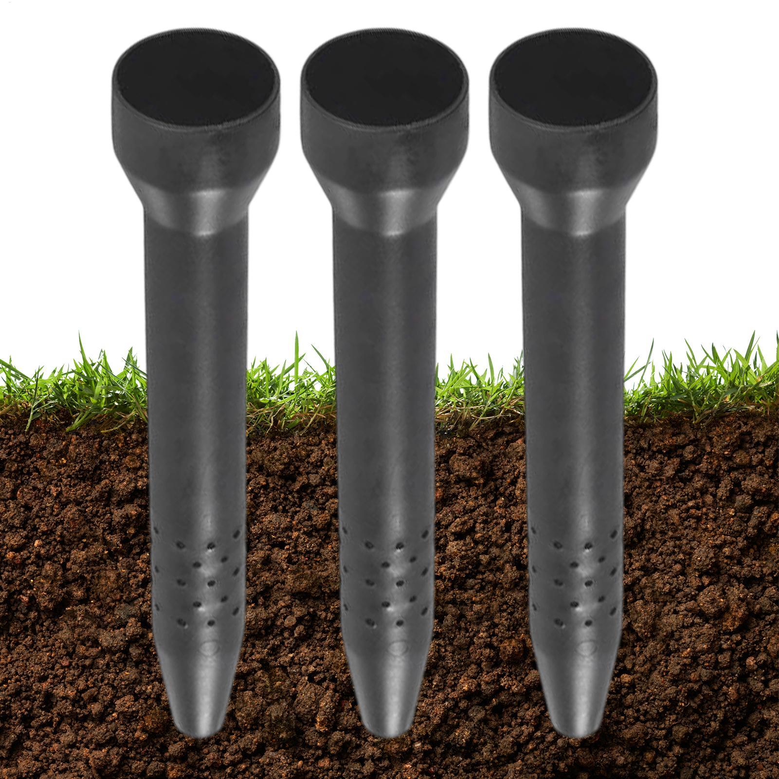 Smart Garden Sprinkler System - Tuinbesproeiingspinnen 3-pack Wortelirrigatiepinnen Buitenplantenbak Watervoedersysteem voor