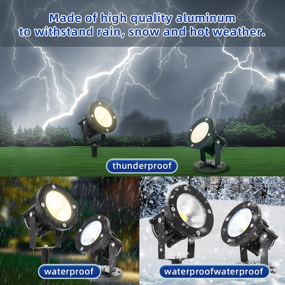 Smart Garden Lamp - LED GU10 Tuinverlichting Gazonlamp Buiten Waterdichte