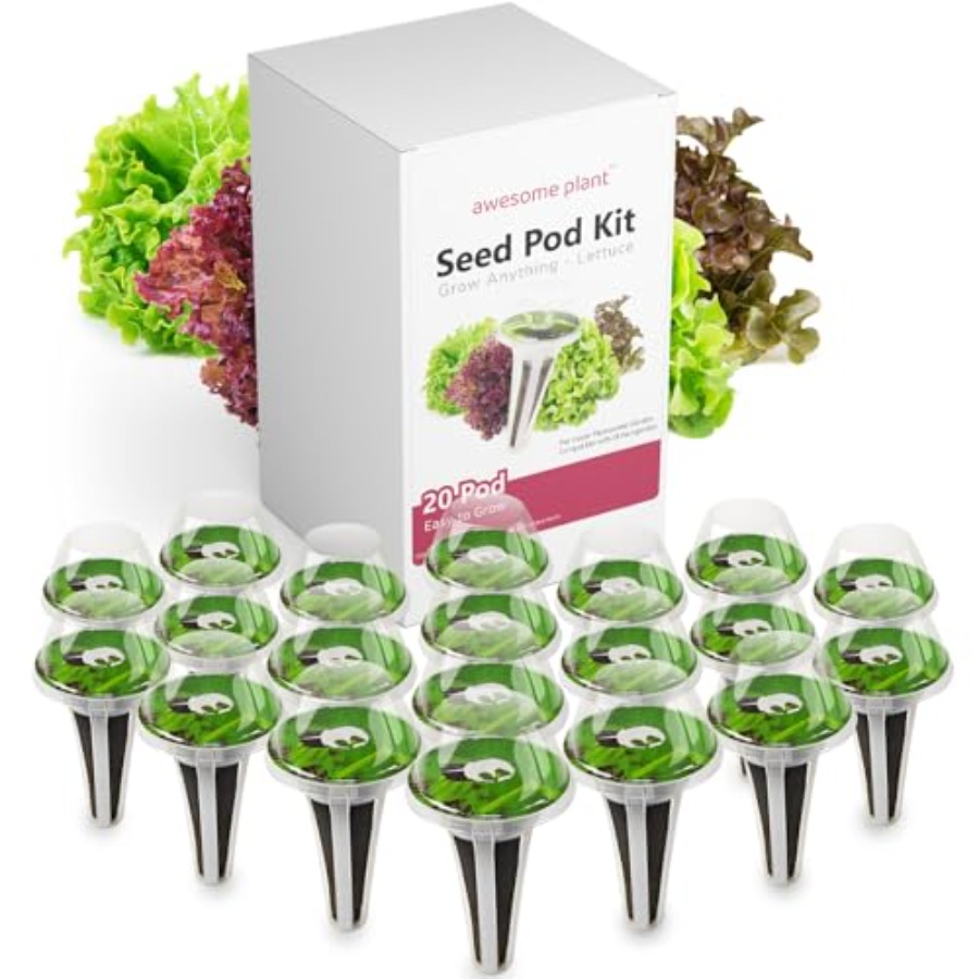 Aerogarden Seed Pod - 20-pods zaadset sla-saladegroen voor AeroGarden, Mufga,