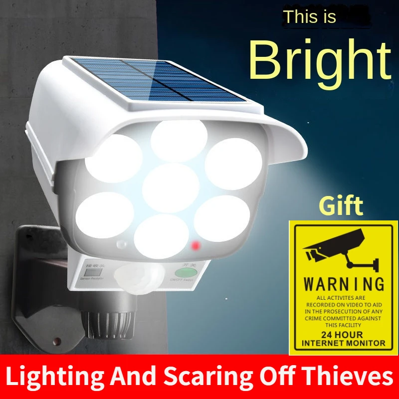 Smart Garden Lamp - Outdoor Solar Light Bewegingssensor Beveiliging Dummy