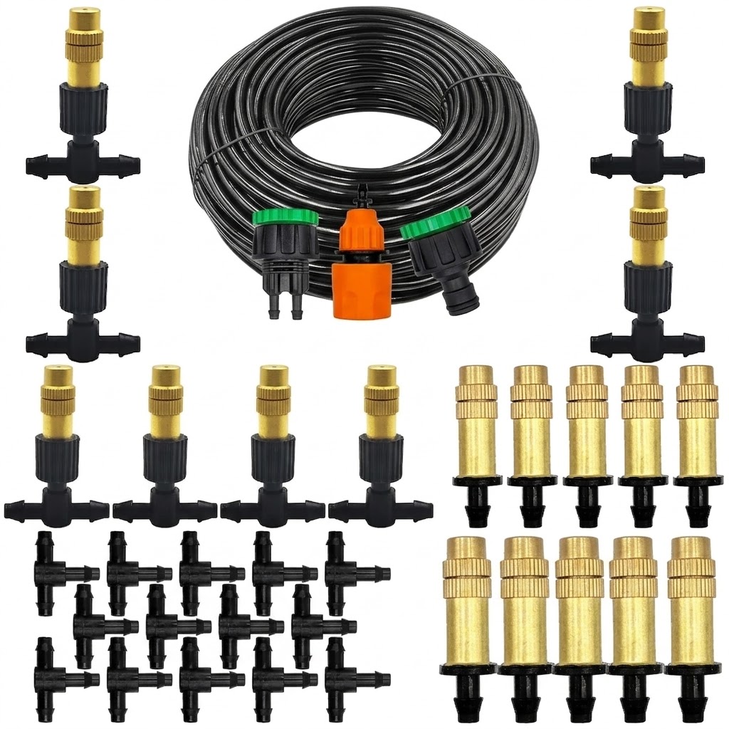 Smart Garden Sprinkler System - 4/7mm slang voor kasplantenpotten, efficiënte waternevelsproeier,