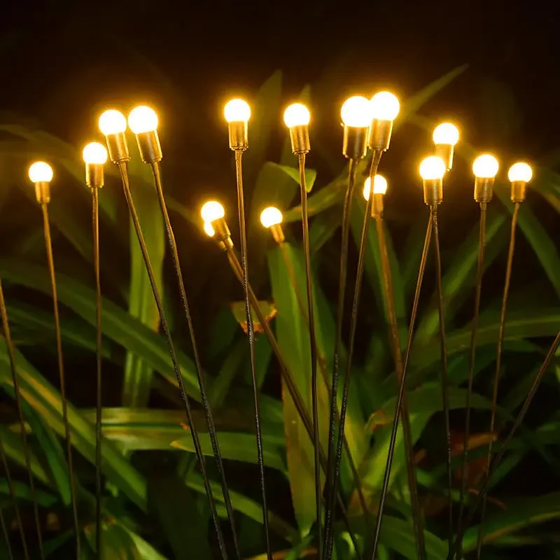 Smart Garden Lamp - Buitenverlichting op zonne-energie, waterdicht, 6/8/10-koppige LED-lamp,