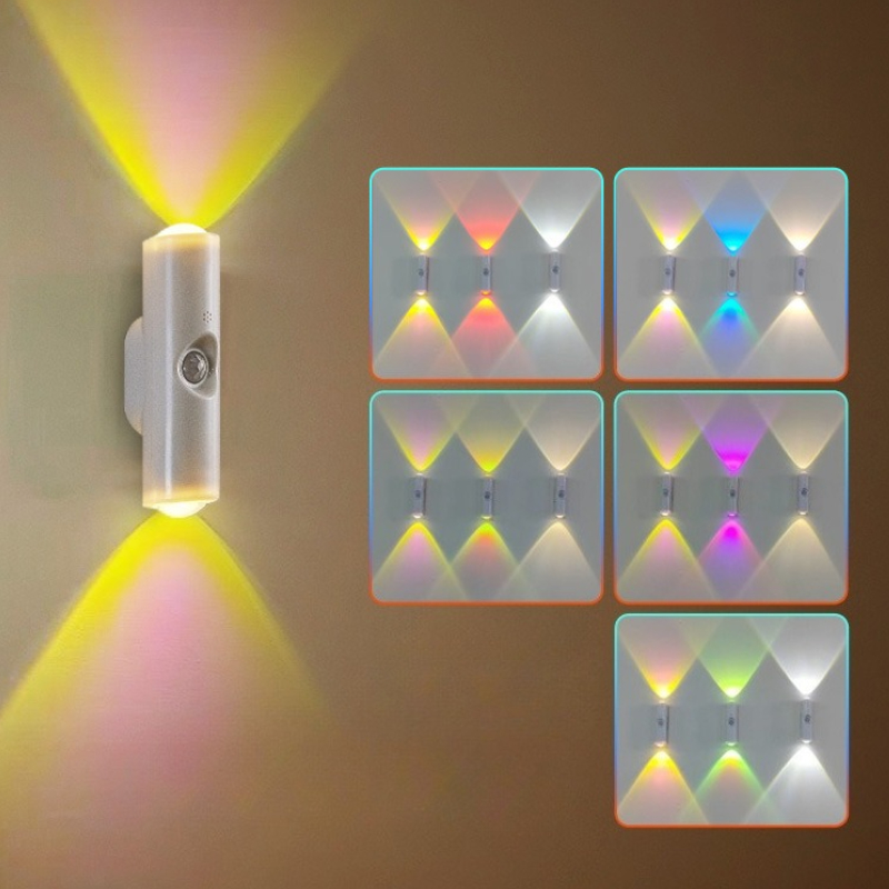 Smart Garden Lamp - Smart RGB Gradiënt Nachtlampje Magnetische Bewegingssensor